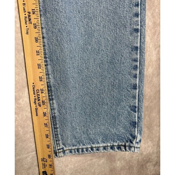 Carhartt Jeans Mens 38x32 Blue Denim Relaxed Fit Straight Medium Wash B17-STW - Picture 6 of 7